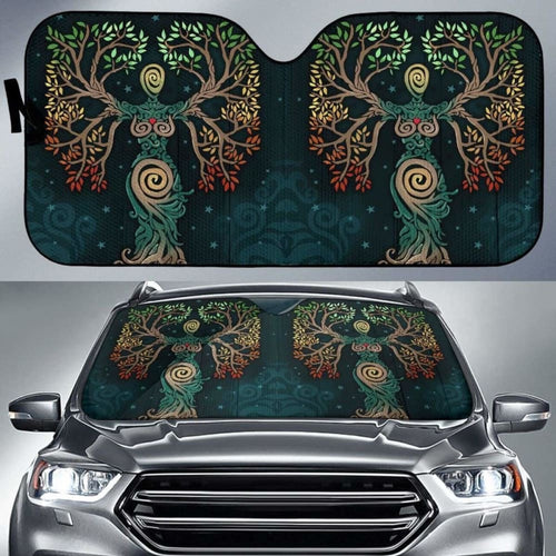 Celtic Tree Of Life Auto Sun Shades - The Soul Of Celts