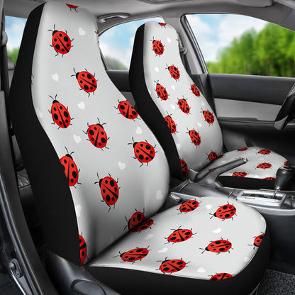 Funny Ladybug Print Amazing Car Seat Covers
