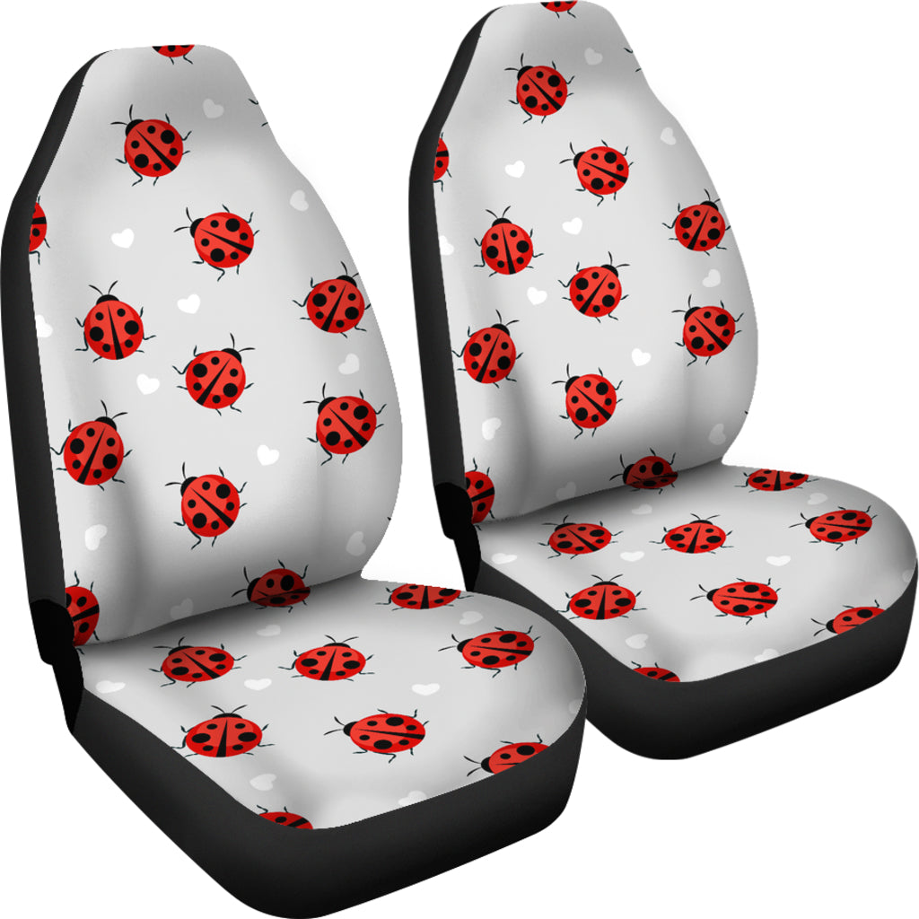 Funny Ladybug Print Amazing Car Seat Covers