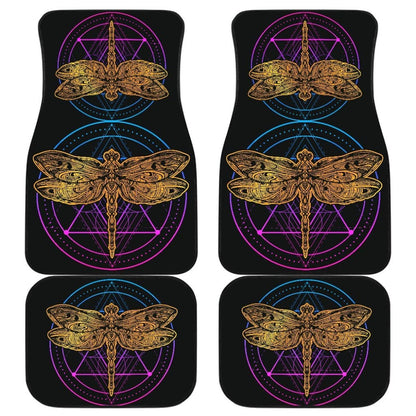 Dragonflies Front And Back Car Floor Mat