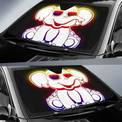 Elephant Sun Car Sun Shades