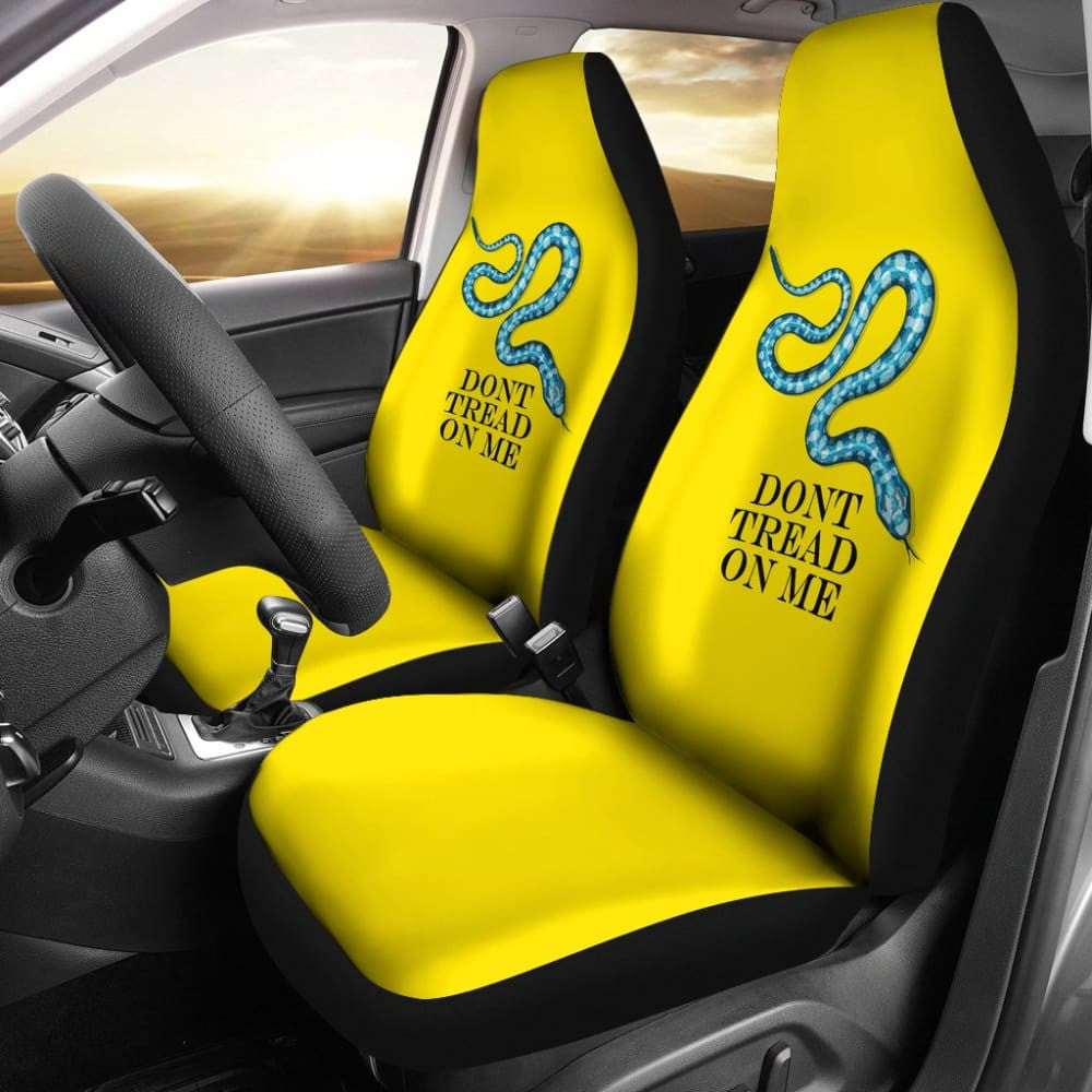 Dont Tread On Me Inspired Car Seat Covers