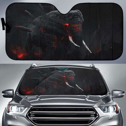 Dark Elephant Mammoth Car Auto Sun Shades