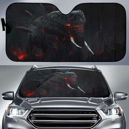 Dark Elephant Mammoth Car Auto Sun Shades