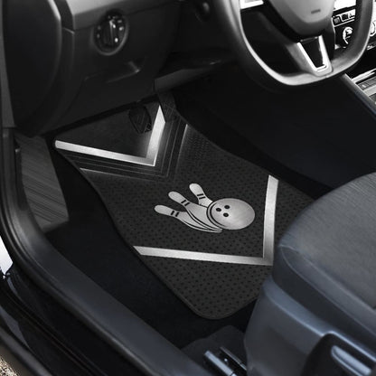 Print Bowling Universal Fit Car Floor Mats