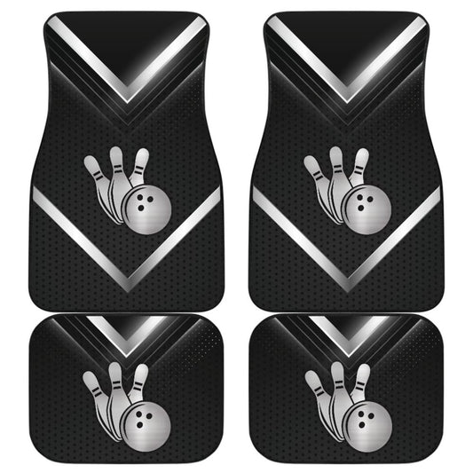 Print Bowling Universal Fit Car Floor Mats