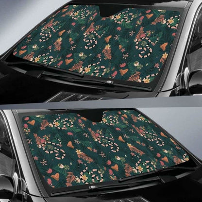 Snake Forest Pattern Car Auto Sun Shades