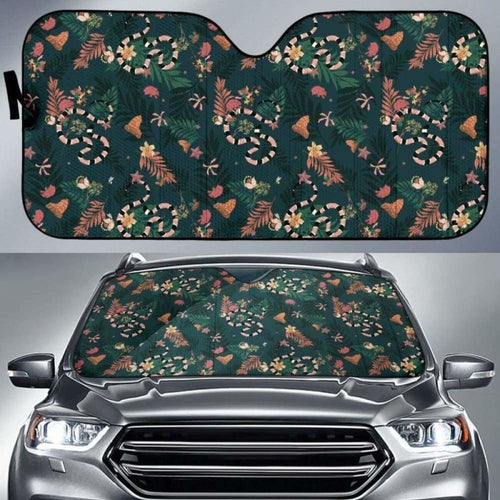 Snake Forest Pattern Car Auto Sun Shades