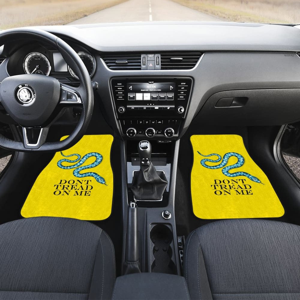 Dont Tread On Me Inspired Car Floor Mats