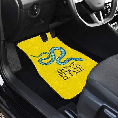 Dont Tread On Me Inspired Car Floor Mats