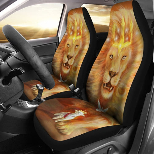 Lion And Liam Jesus Car Seat Covers Amazing Gift