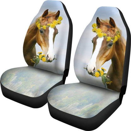Spring Filly Horse Car Seat Covers