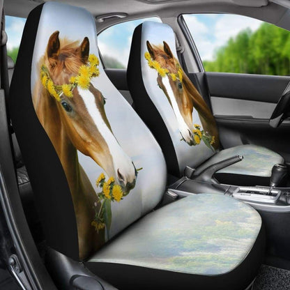 Spring Filly Horse Car Seat Covers