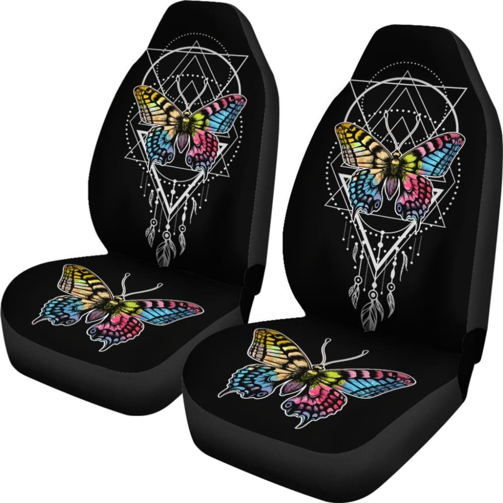 Butterfly Feather Car Seat Covers