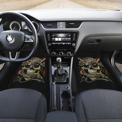 Set Pcs Dragon Skull Car Mats