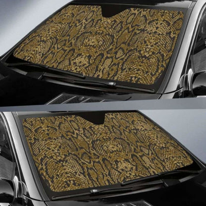 Snake Skin Pattern Car Auto Sun Shades