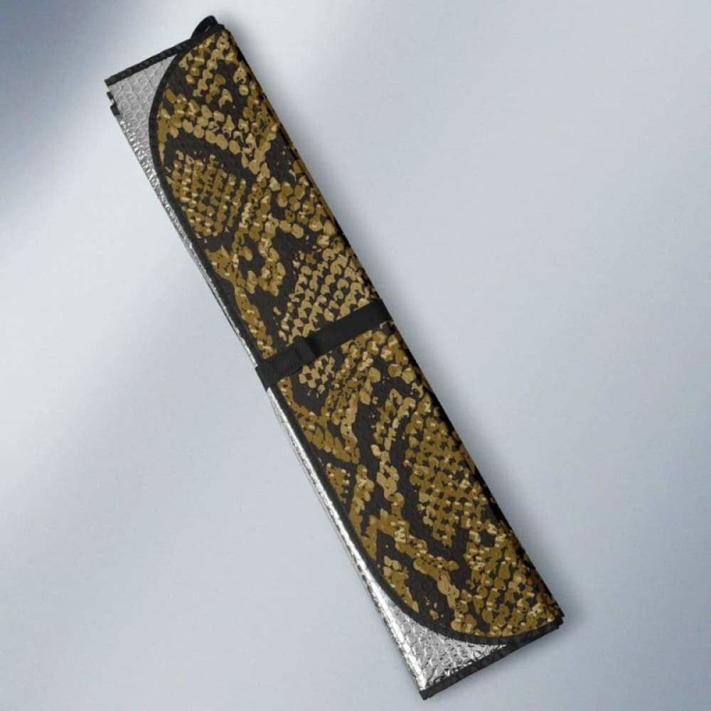 Snake Skin Pattern Car Auto Sun Shades