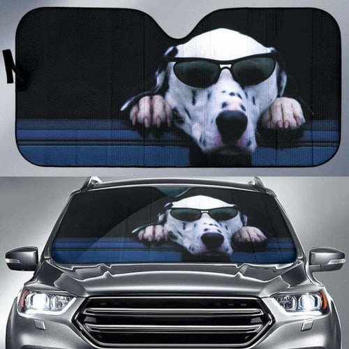 Dalmatian Auto Sun Shade