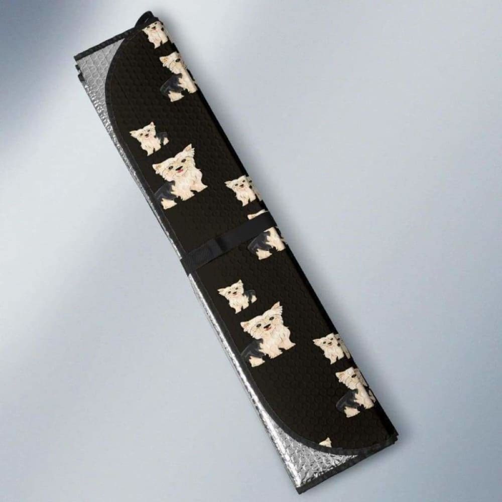 Yorkie Car Auto Sun Shades