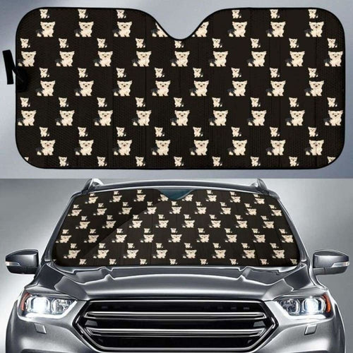 Yorkie Car Auto Sun Shades