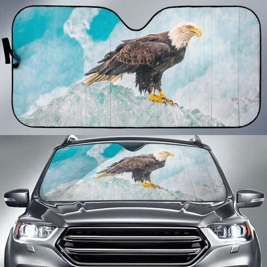 Eagle Iceberg AlaskaK Car Sun Shade