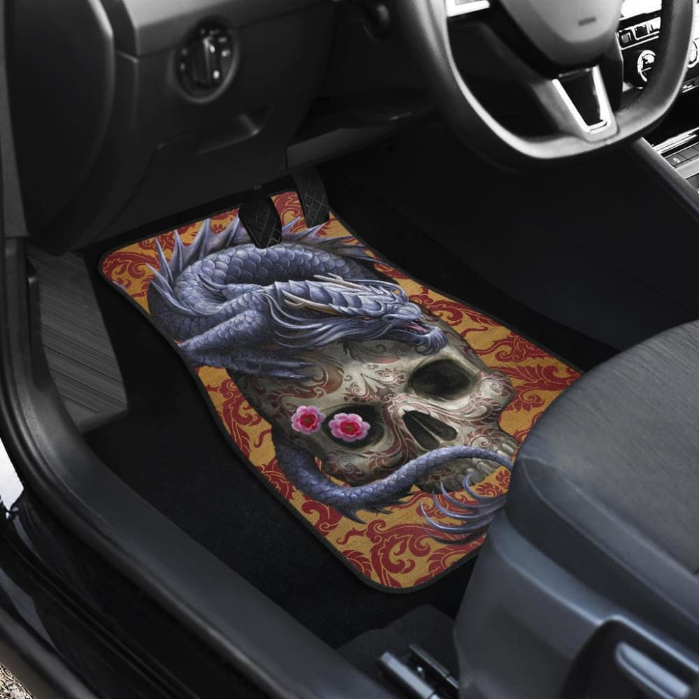 Set Of Pcs Dragon Skull Car Mats