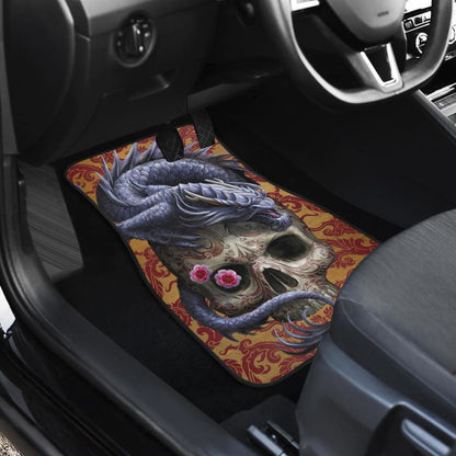 Set Of Pcs Dragon Skull Car Mats