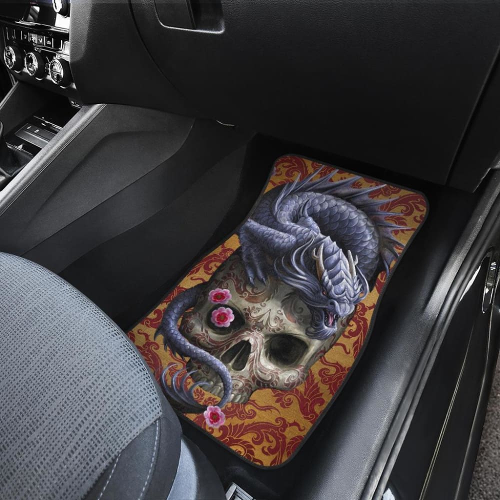 Set Of Pcs Dragon Skull Car Mats