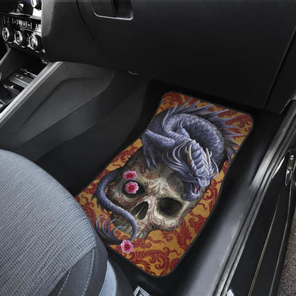 Set Of Pcs Dragon Skull Car Mats