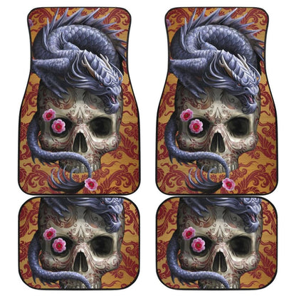 Set Of Pcs Dragon Skull Car Mats