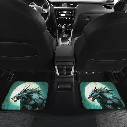 Werewolf Evil Eyes Digital Printing Fantasy Monster Car Floor Mats