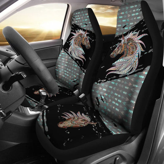 Native Horse Style Car Seat Covers