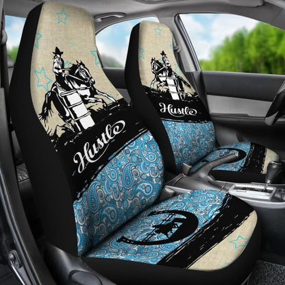 Barrel Racer Horse Lover Car Seat Covers