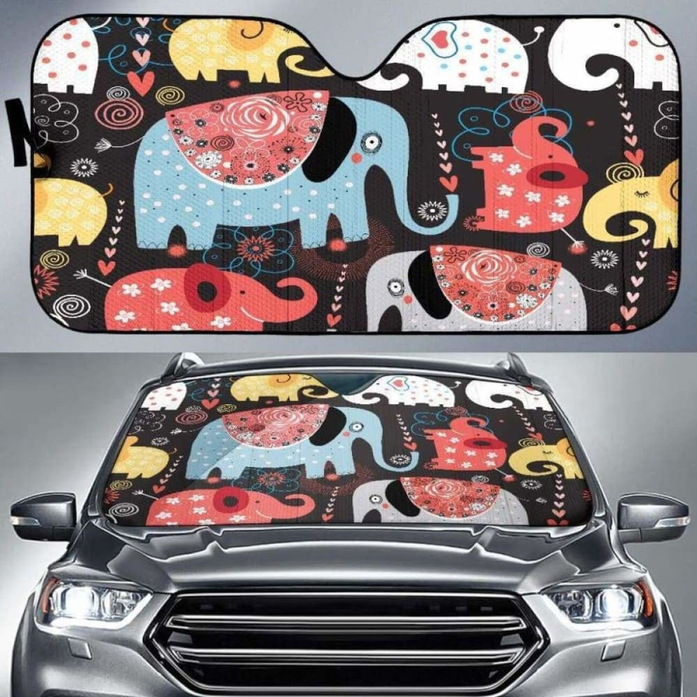 Elephant Car Sun Shades