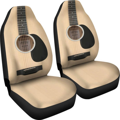 Wood Guitar Car Seat Covers