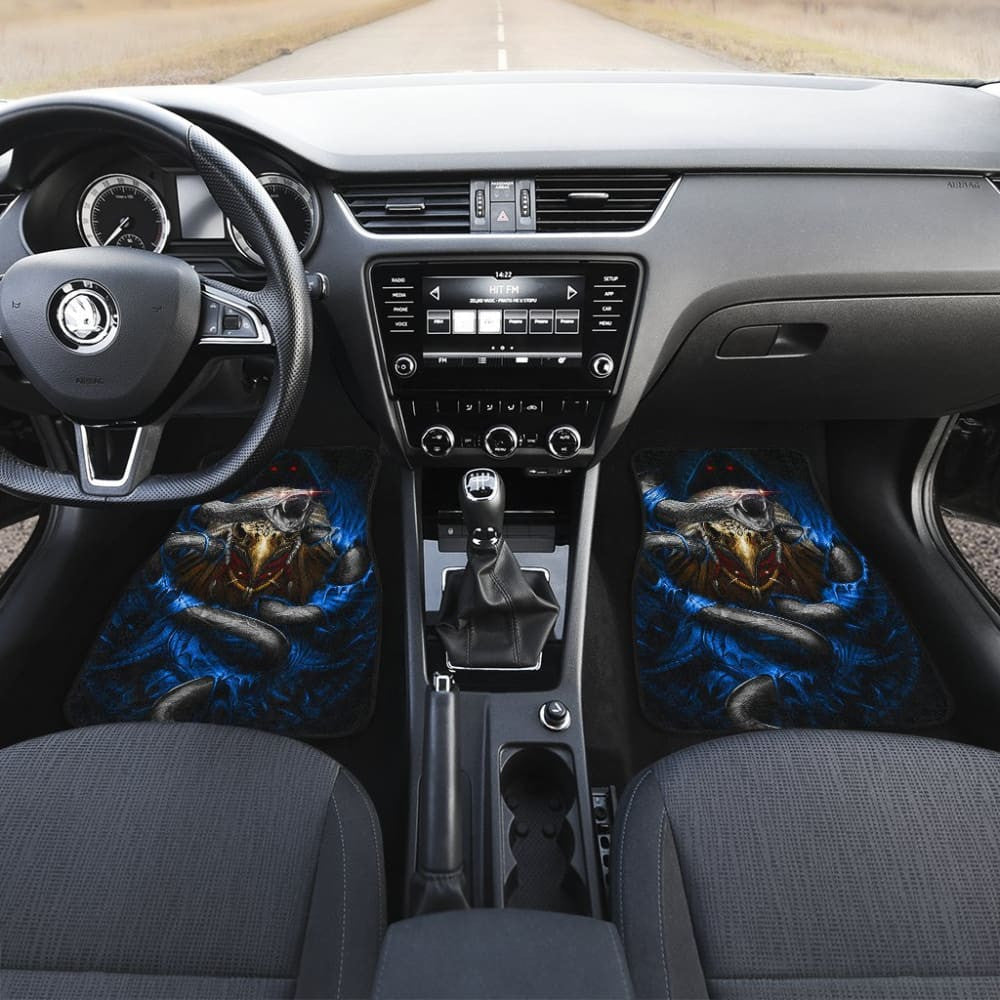 Set Pcs Skull Dragon Car Mats