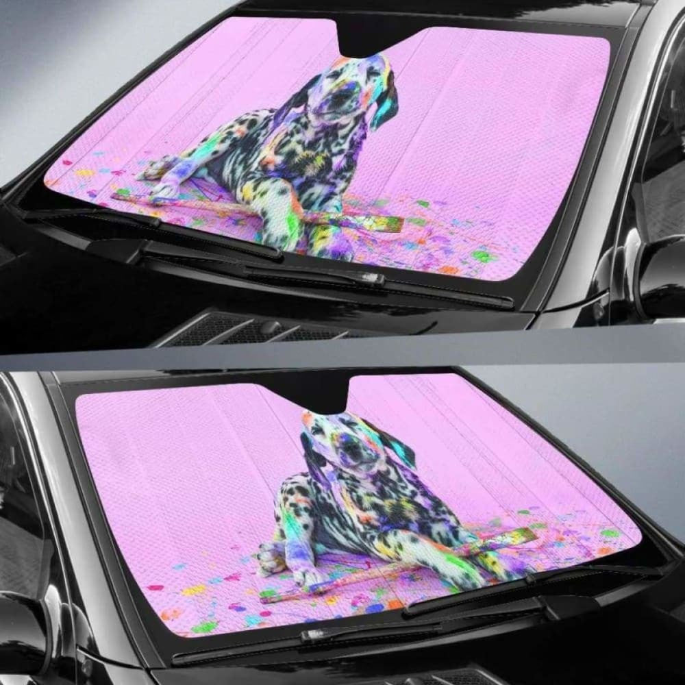 Dalmatian Auto Sun Shades