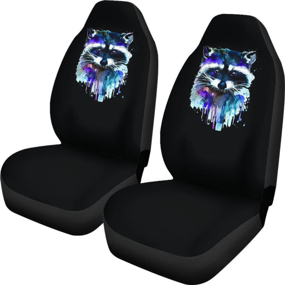 Purple Racoon Seat Covers