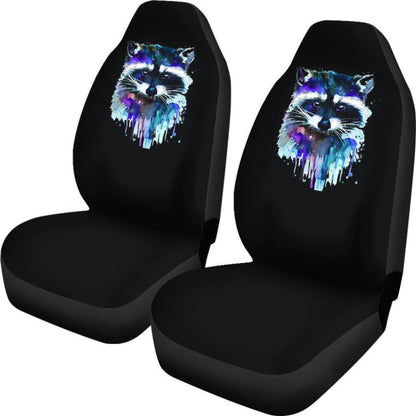 Purple Racoon Seat Covers