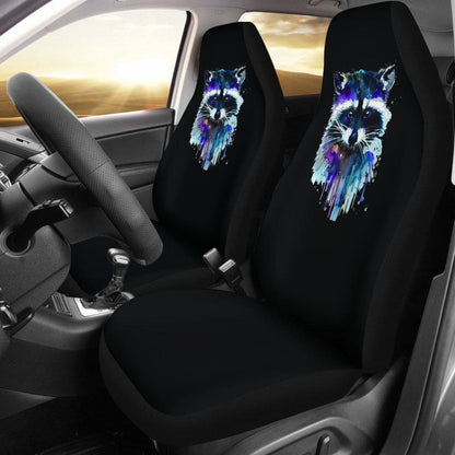 Purple Racoon Seat Covers