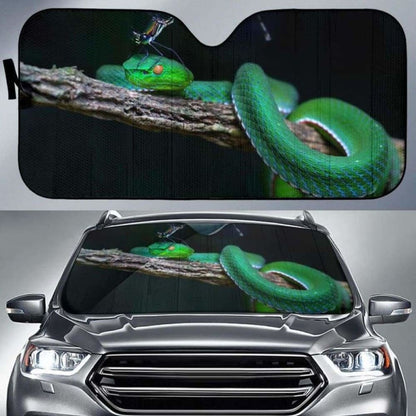 Green Snake Car Auto Sun Shade