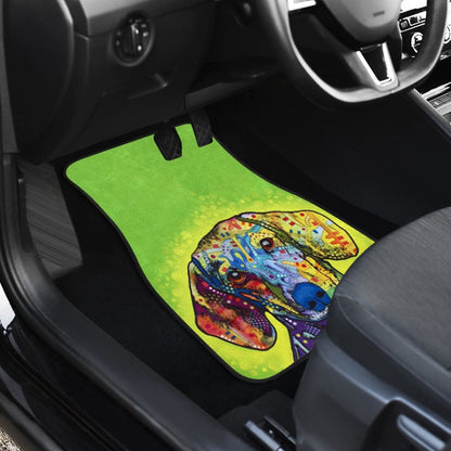 Dachshund Front And Back Car Mats