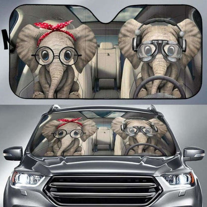 Elephant Auto Sun Shades