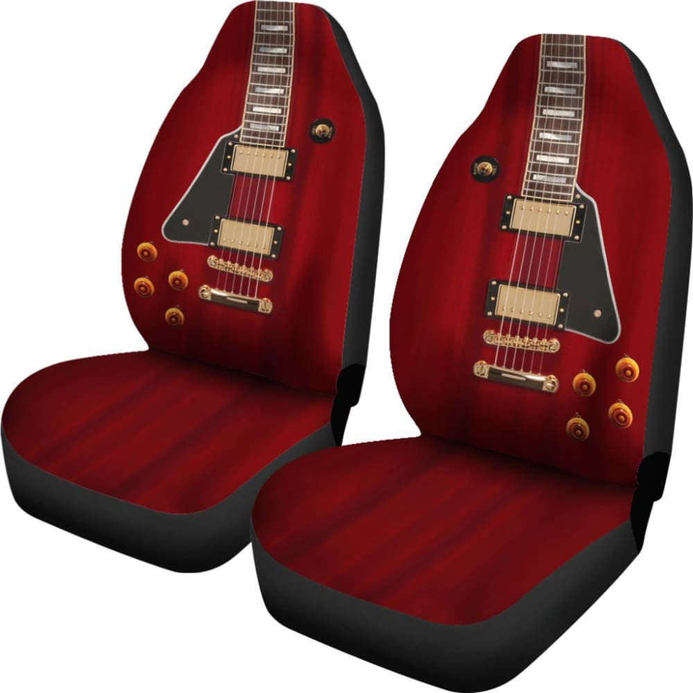 Anniversary Guitar Car Seat Covers