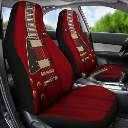 Anniversary Guitar Car Seat Covers