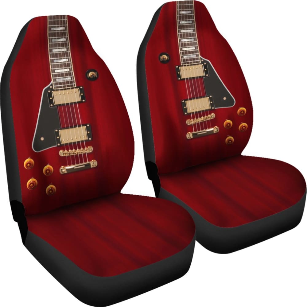 Anniversary Guitar Car Seat Covers