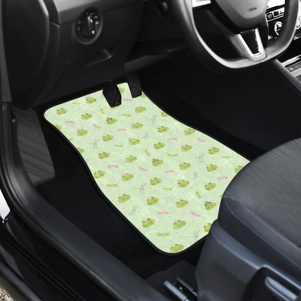 Cute Frog Design Car Floor Mats