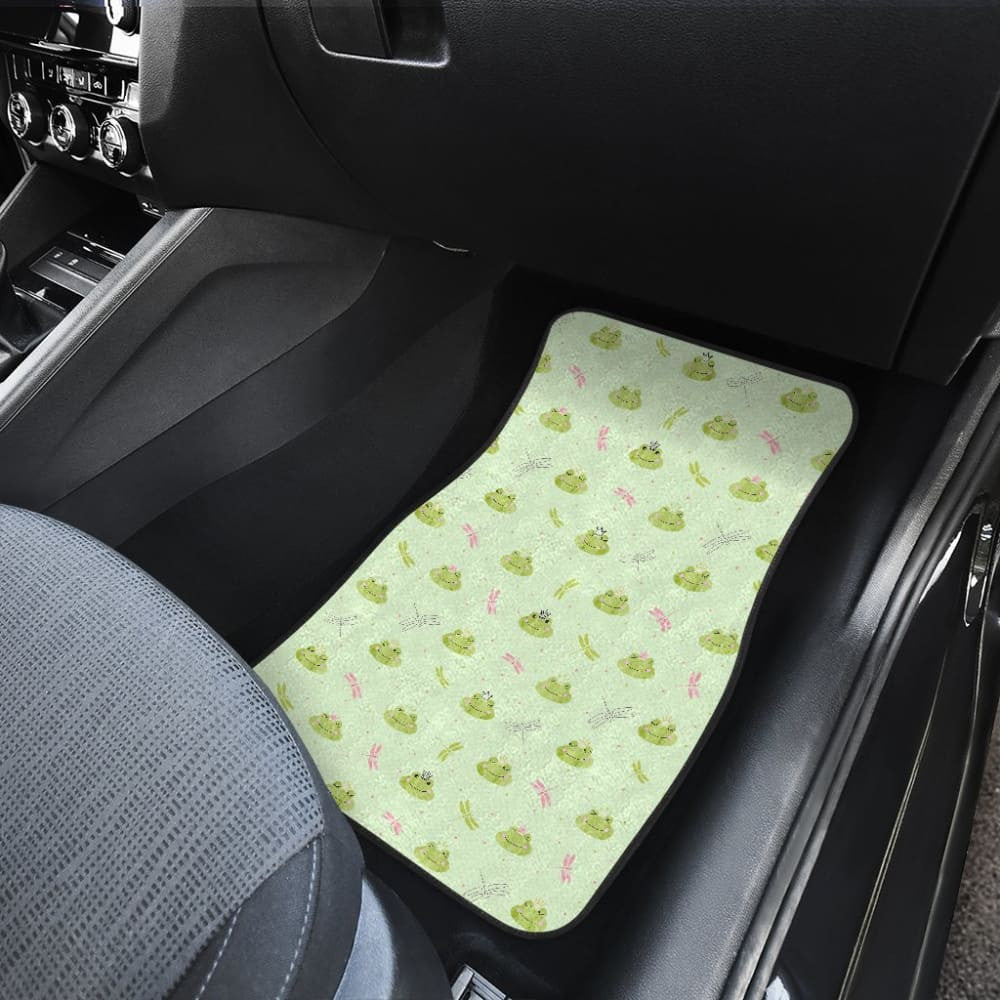 Cute Frog Design Car Floor Mats