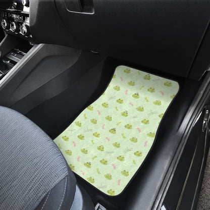 Cute Frog Design Car Floor Mats