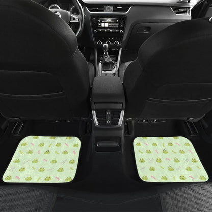 Cute Frog Design Car Floor Mats